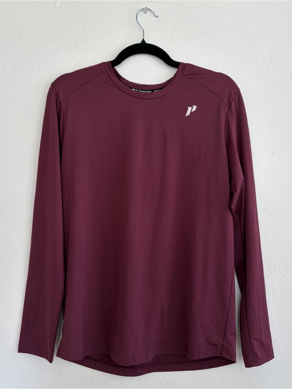 1st Phorm Burgundy Performance Long Sleeve S